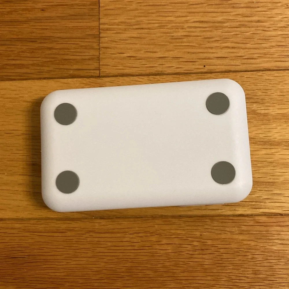 White and Grey Phone Stand